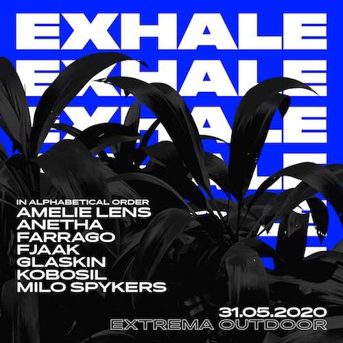 Exhale with Amelie Lens - Página frontal