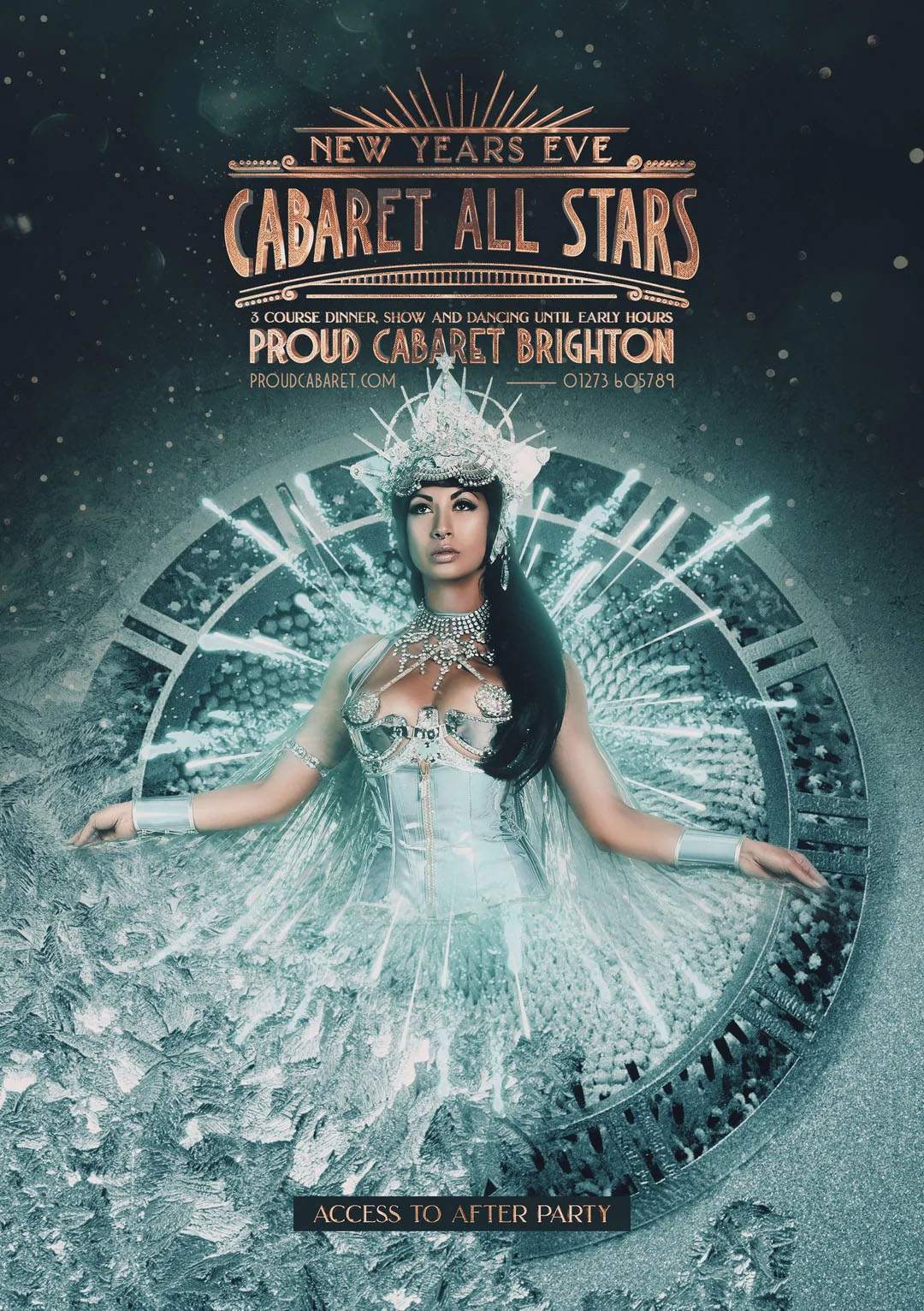 Caberet All Stars // Proud Brighton // New Years Eve - フライヤー表