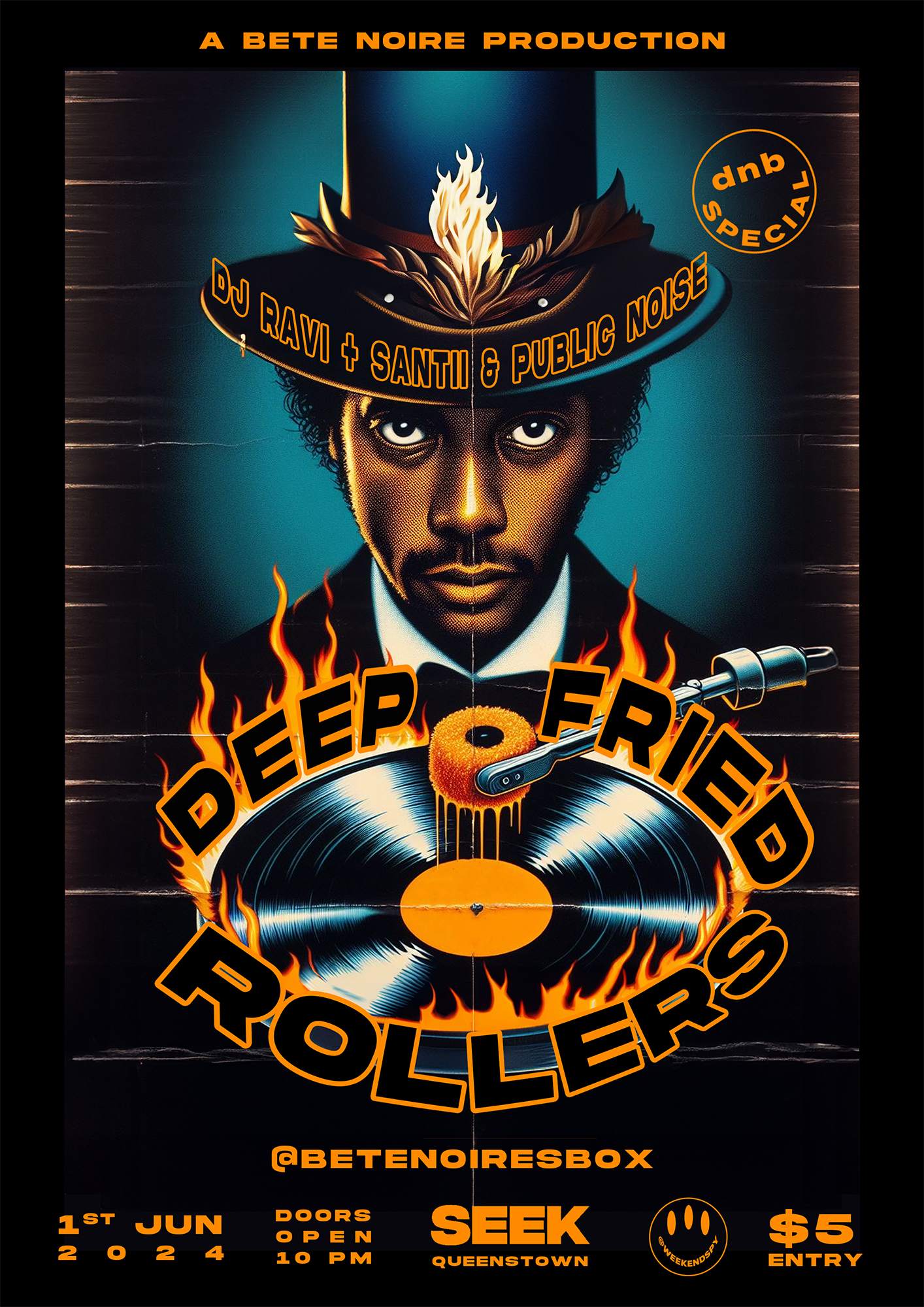 Deep Fried Rollers - Página frontal