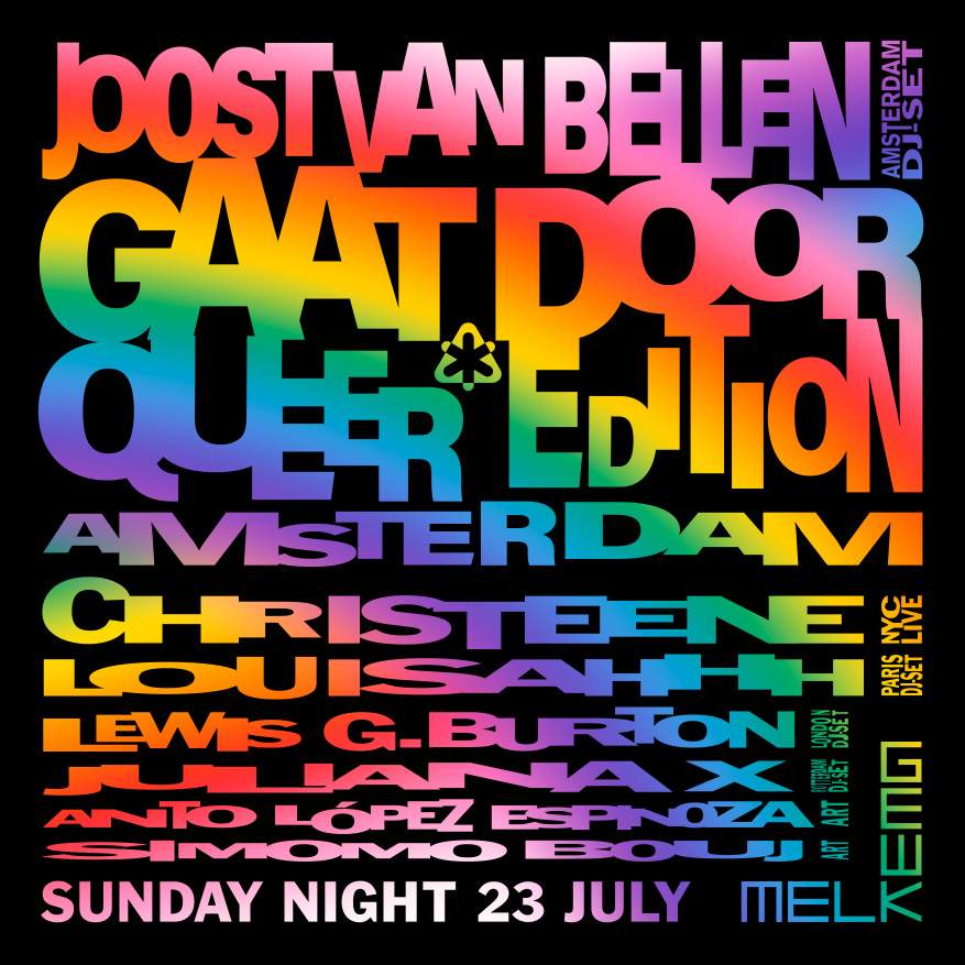 Joost van Bellen gaat door: Queer Amsterdam Edition at Melkweg, Amsterdam