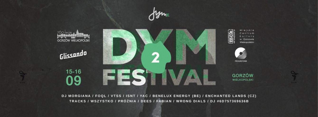 Dym Festival 2 - フライヤー表