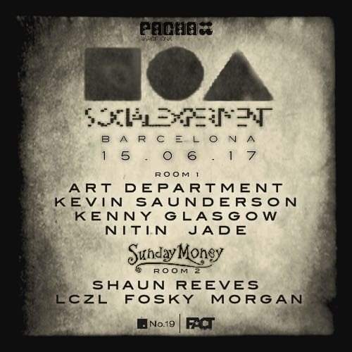 Social Experiment with Art Department, Kenny Glasgow, Shaun Reeves, Nitin - Página frontal