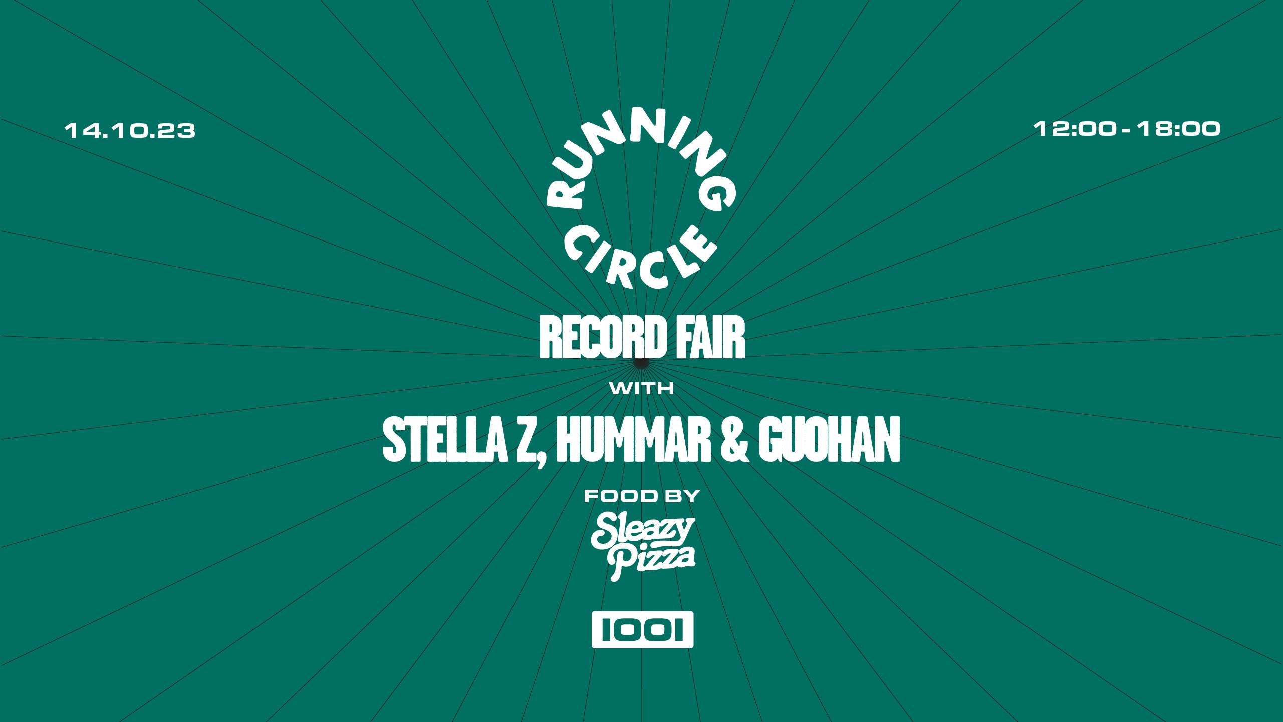 1001 Record Fair with RunningCircle Records - Página frontal