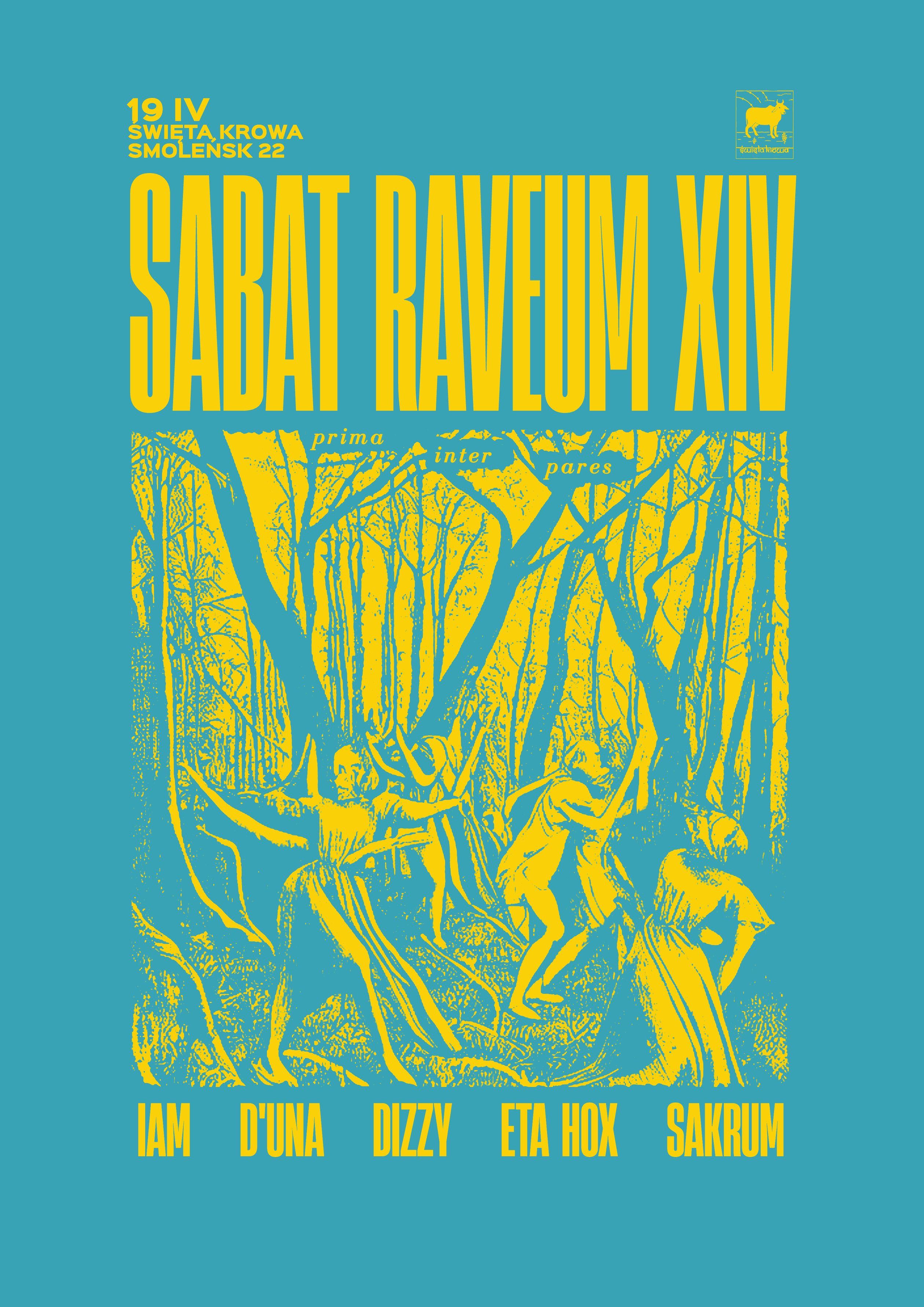 SABAT RAVEUM XIV - フライヤー表
