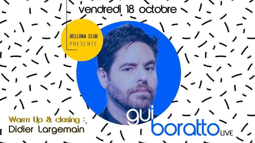 Bellona Club Pres. Gui Boratto Live & Didier Largemain - Página frontal