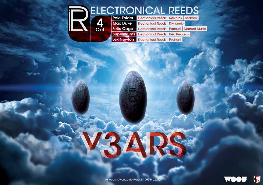 Y3ars - Electronical Reeds 3 Years Bday Bash - フライヤー表