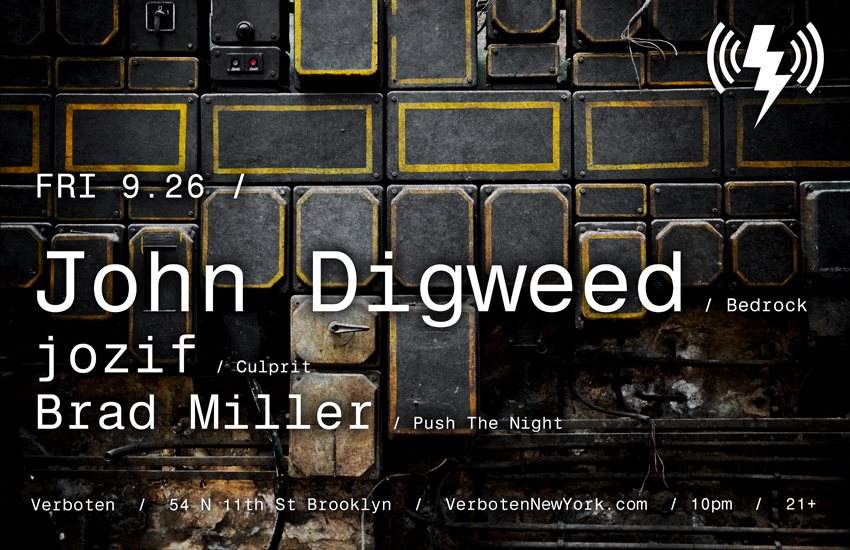 John Digweed / Jozif / Brad Miller - Página trasera