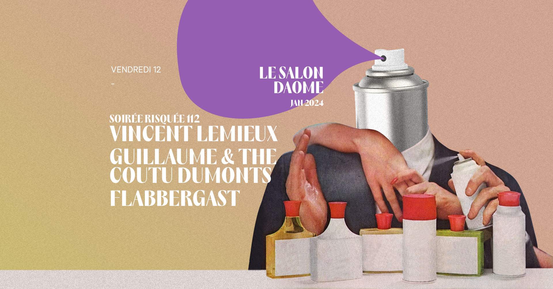 Vincent Lemieux / Guillaume & The Coutu Dumonts / Flabbergast - Página frontal