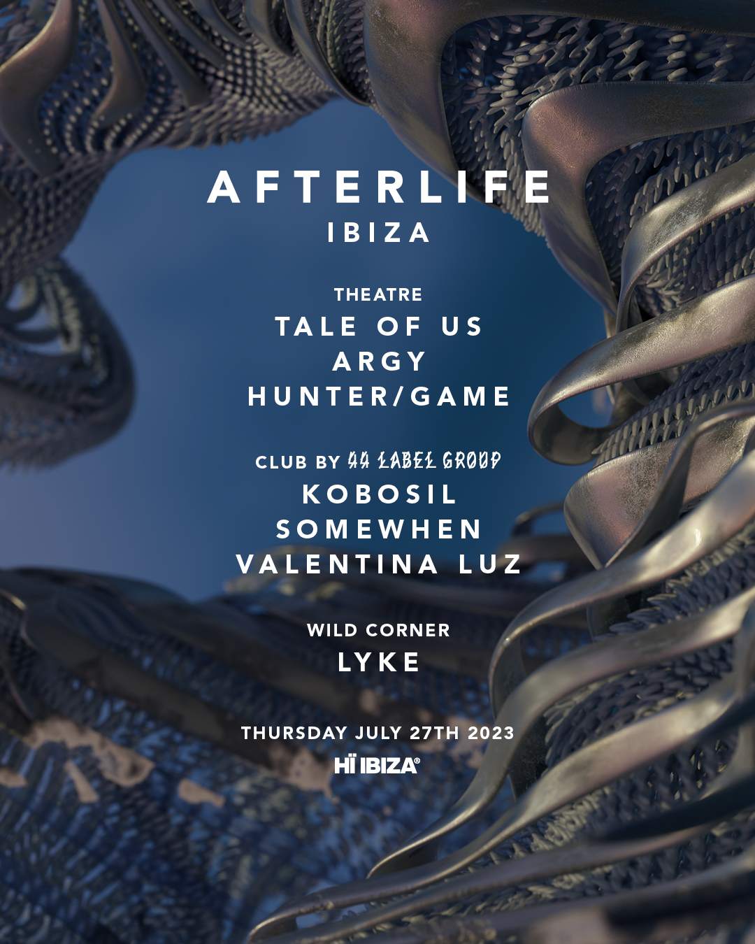 Tale Of Us Ibiza, Afterlife Hï Ibiza 2023 - Official Tickets