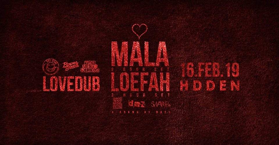 Lovedub. Off Beat x Boom Sound: Mala & Loefah - Página frontal