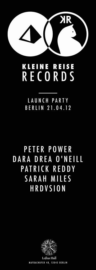Kleine Reise Records Launch Party - Página frontal