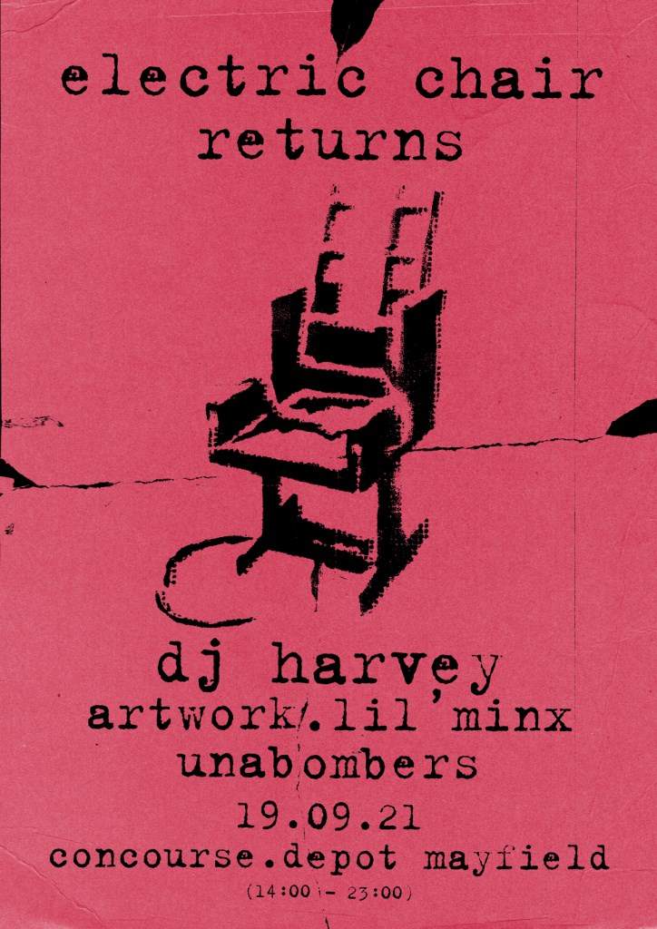 Electric Chair Presents DJ Harvey - Página frontal