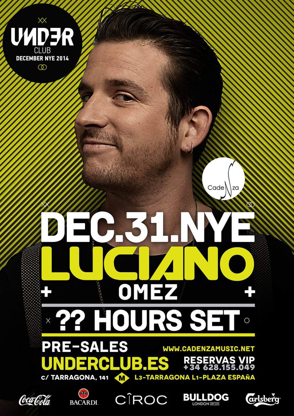 Under Club presents NYE with Luciano + Omez - Página frontal