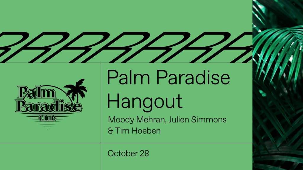 Palm Paradise: Moody Mehran, Julien Simmons & Tim Hoeben - Página frontal