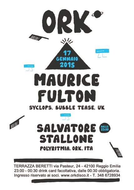 Ork Feat. Maurice Fulton - Página frontal