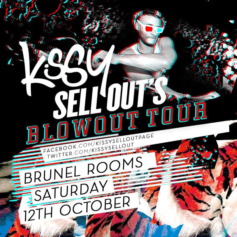Kissy Sell Out's Blow Out Tour - フライヤー表