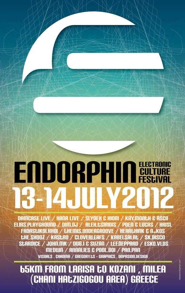 Endorphin Festival 2012 - フライヤー表