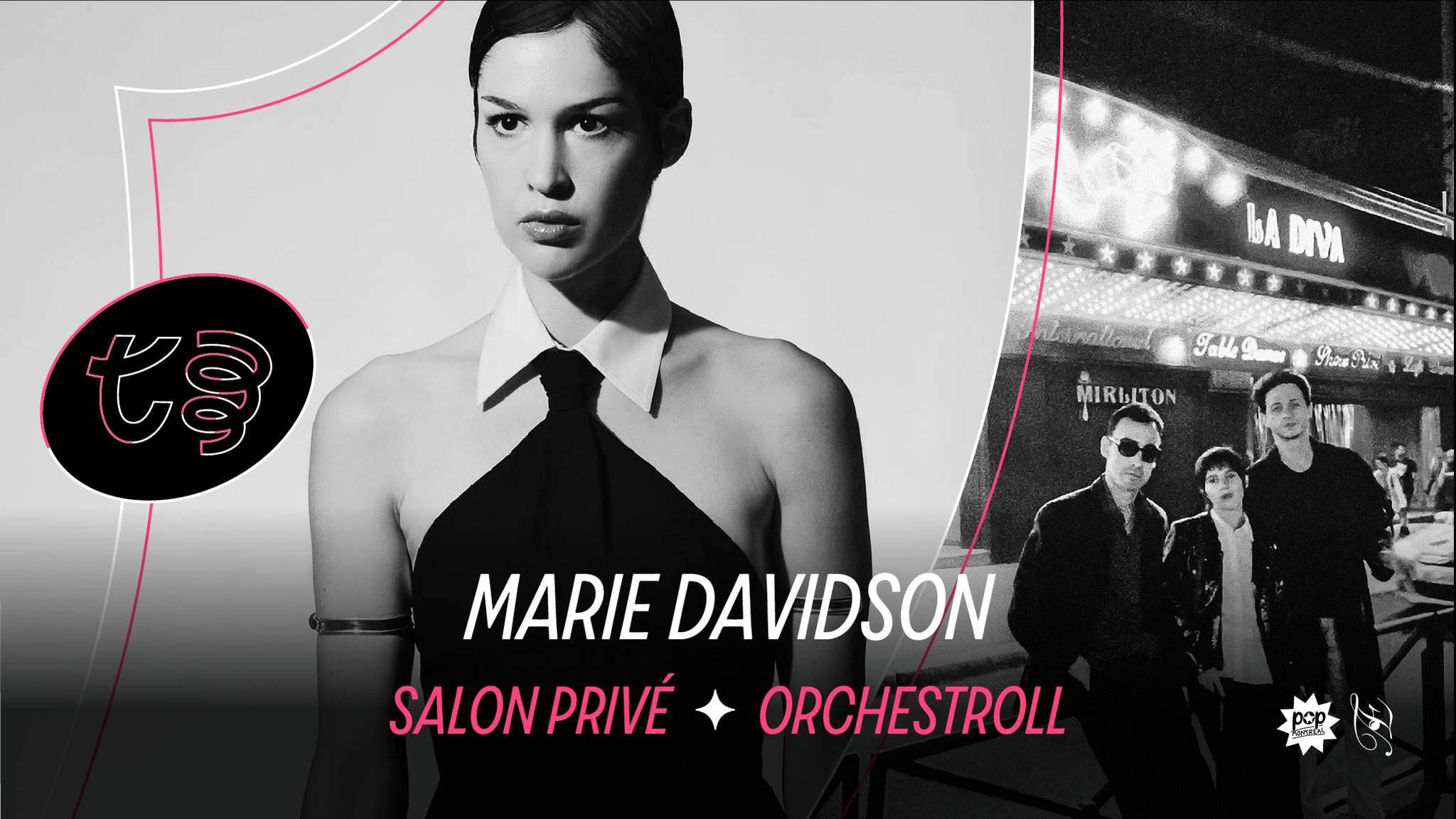 Marie Davidson + Salon Privé + Orchestroll - Página frontal