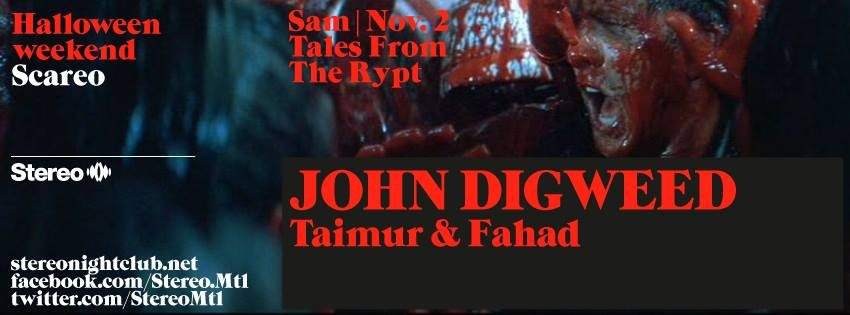 14yrs of Scareo - John Digweed - Taimur & Fahad - Página frontal