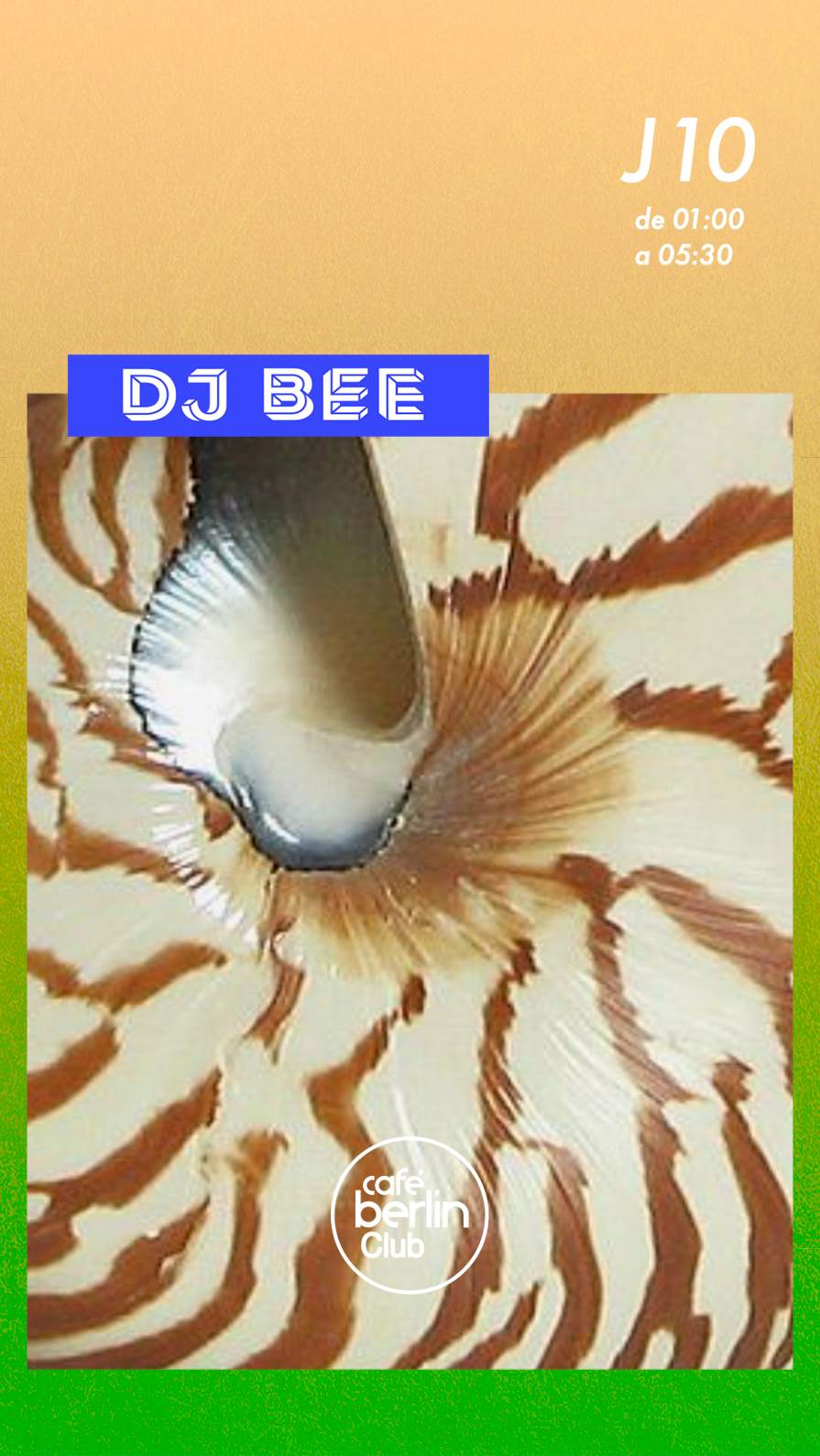 DJ Bee - フライヤー表