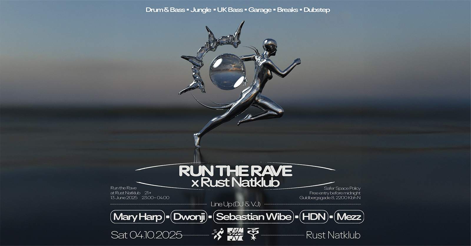 RUN THE RAVE x RUST Natklub Vol. 3 bei RUST Natklub, Copenhagen