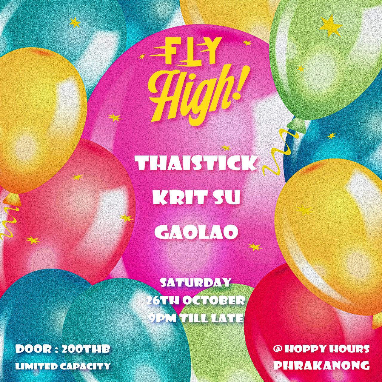 Fly High at TBA - Hoppy Hours Phrakanong, Bangkok