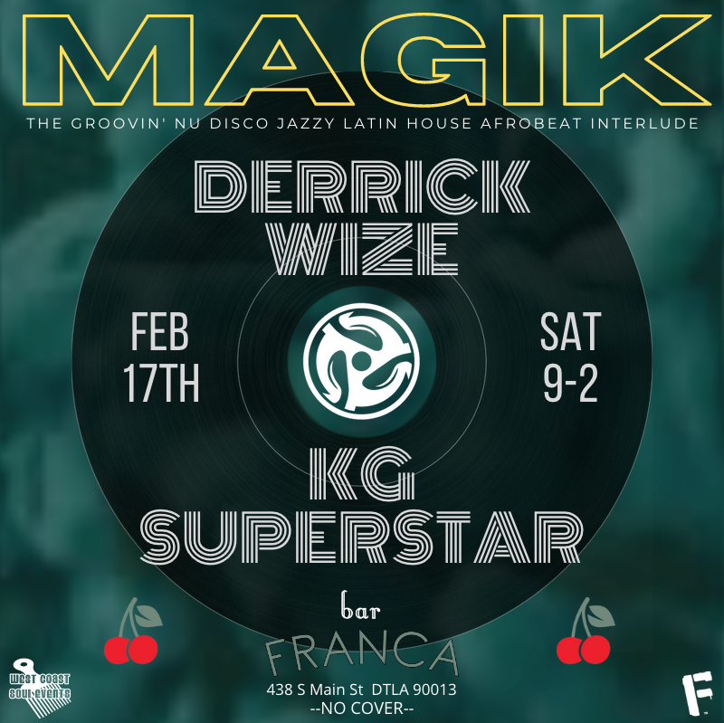 MAGIK feat Derrick Wize & KG Superstar - Página frontal