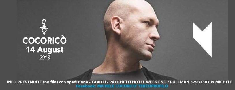 14 08 2013 Cocoricò Marco Carola Joseph Capriati Prevendite Biglietti Tavoli Pacchetti Hotel - Página frontal