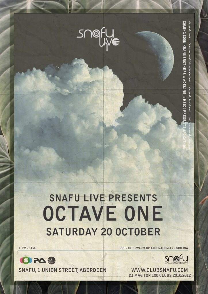 Octave One (Live) - Página trasera