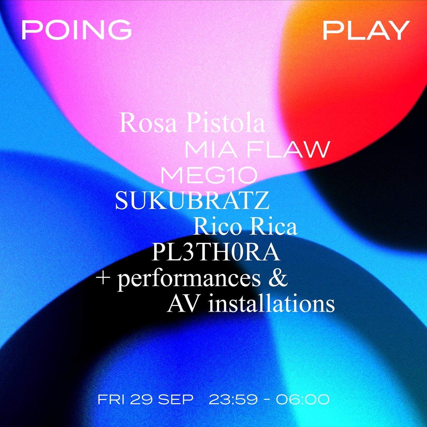 POING PLAY: Rosa Pistola / Mia Flaw / Meg10 / Sukubratz - Página frontal