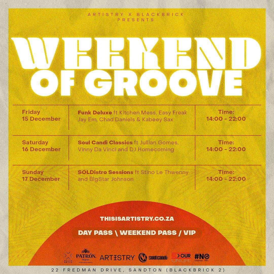 Weekend of Groove - Página trasera