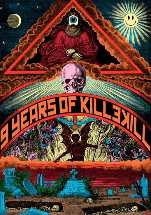 9 Years of Killekill - フライヤー表