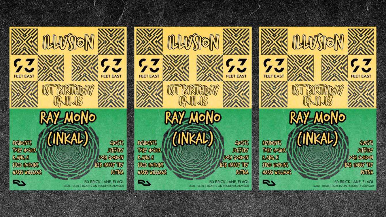 Illusion 1st Birthday - Ray Mono - Página frontal