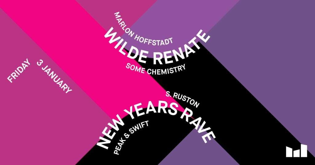 Wilde Renate New Years Rave  - フライヤー表