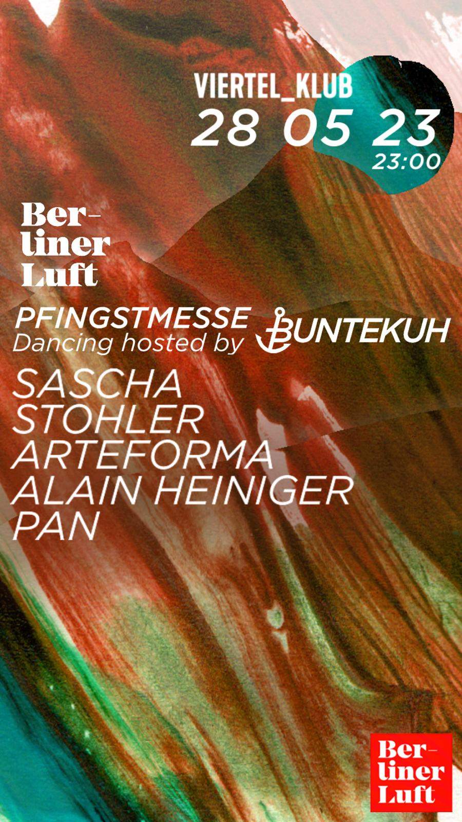Berliner Luft - Dancing hosted by Bunte Kuh - Página frontal
