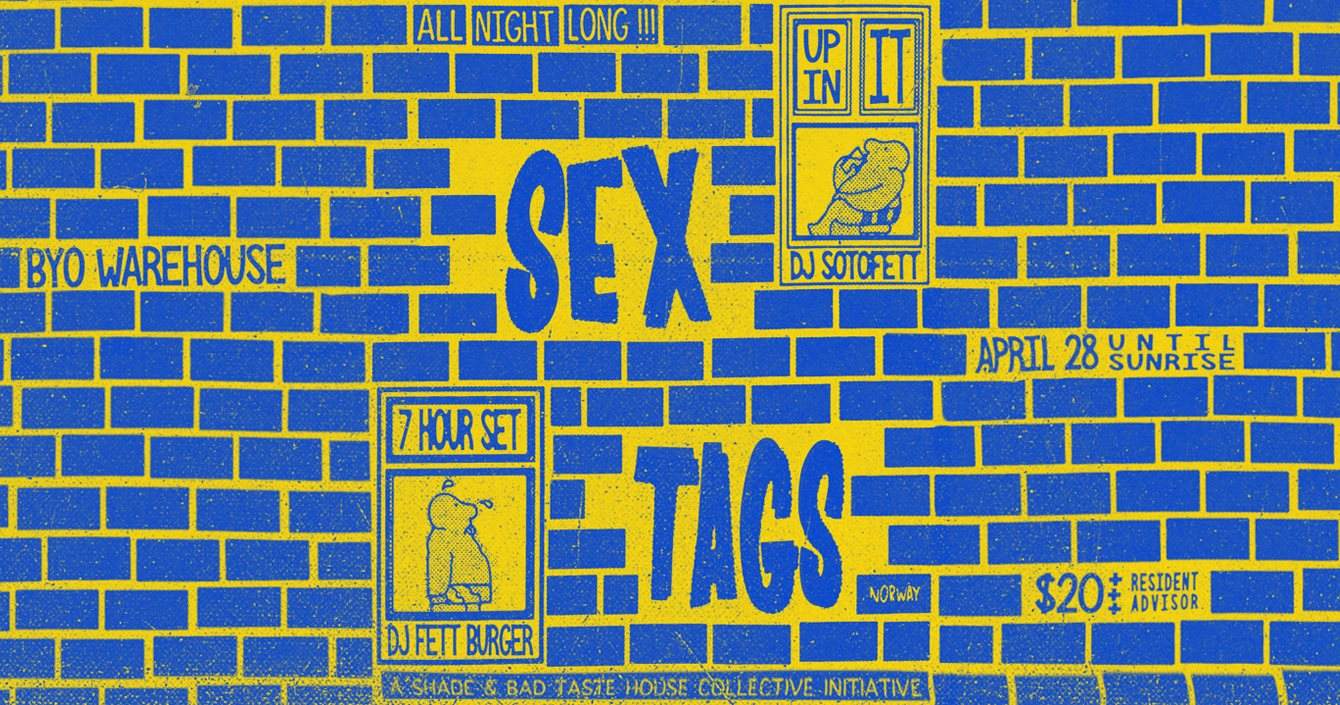 Shade & Bthc - SEX Tags (Dj Sotofett & Dj Fett Burger) - Página frontal