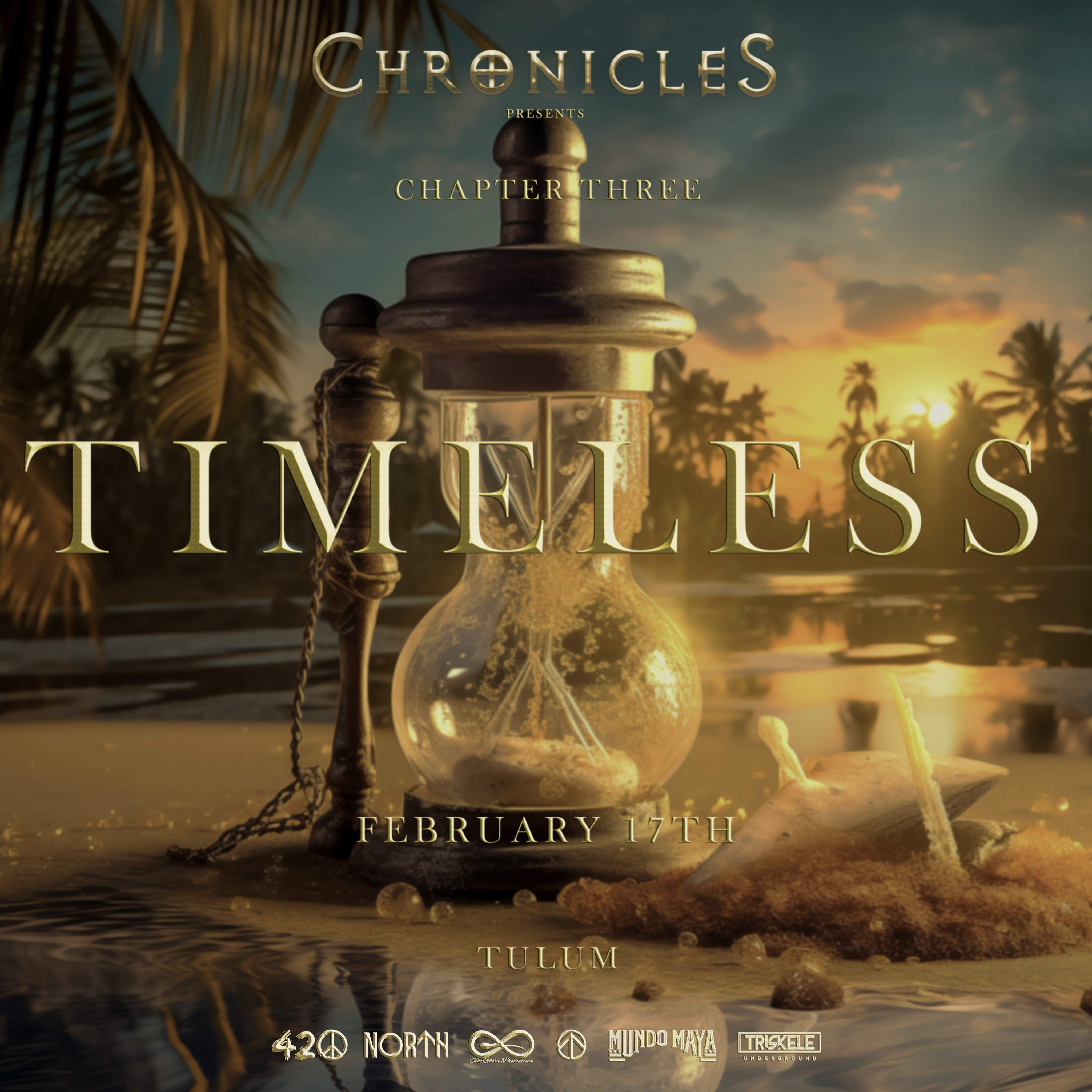 Chronicles presents Timeless - フライヤー裏