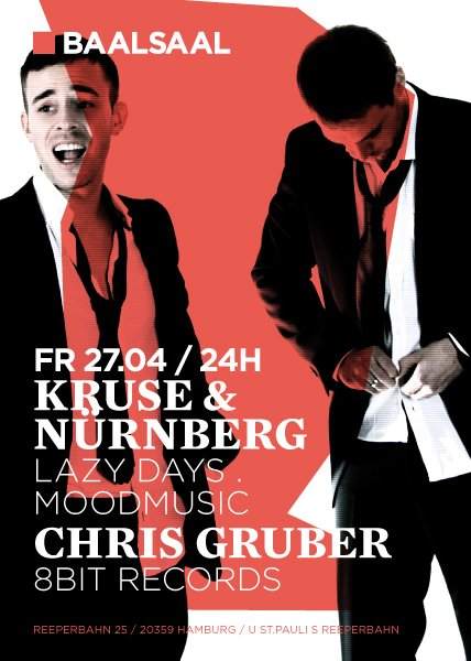 Kruse & Nürnberg, Chris Gruber - Página frontal