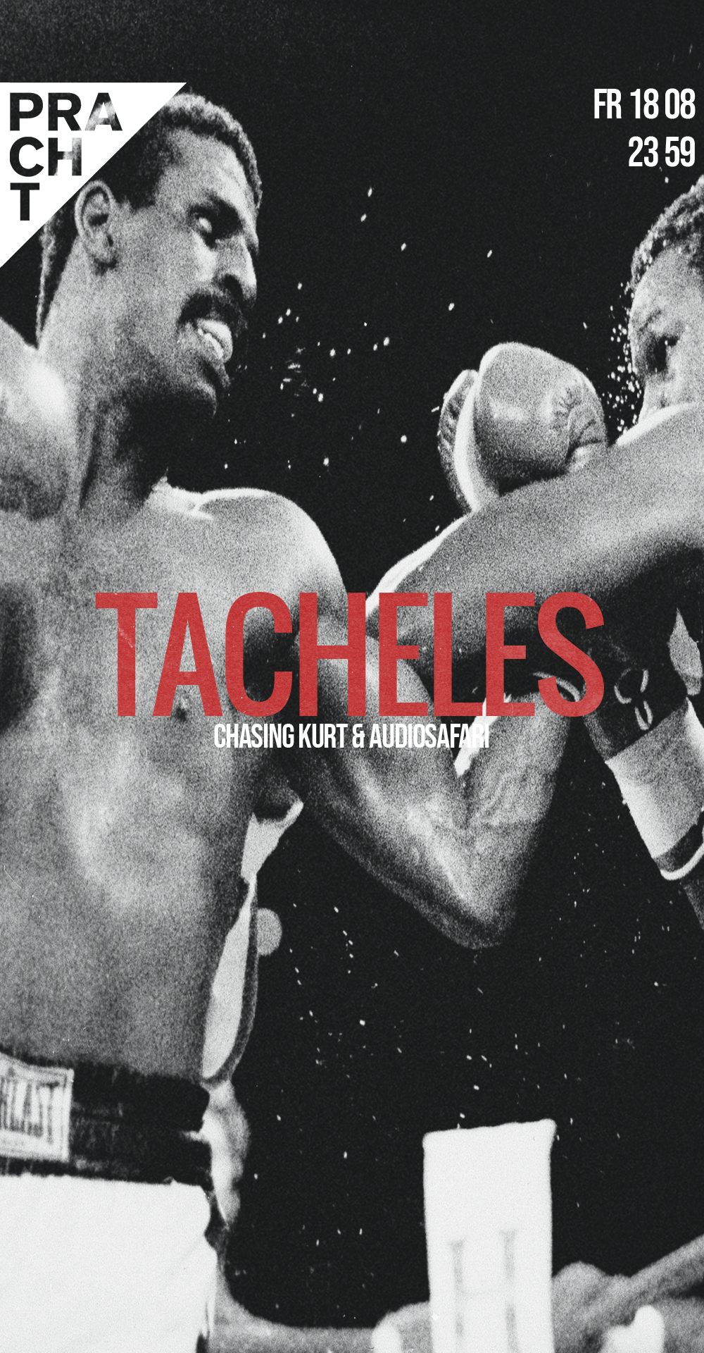 Tacheles: Chasing Kurt & Audiosafari - フライヤー表