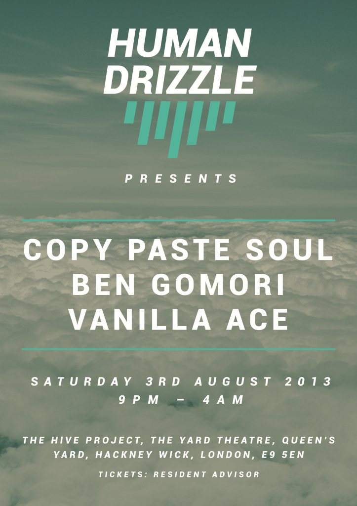 Human Drizzle presents...Copy Paste Soul, Vanilla Ace & Ben Gomori - Página frontal