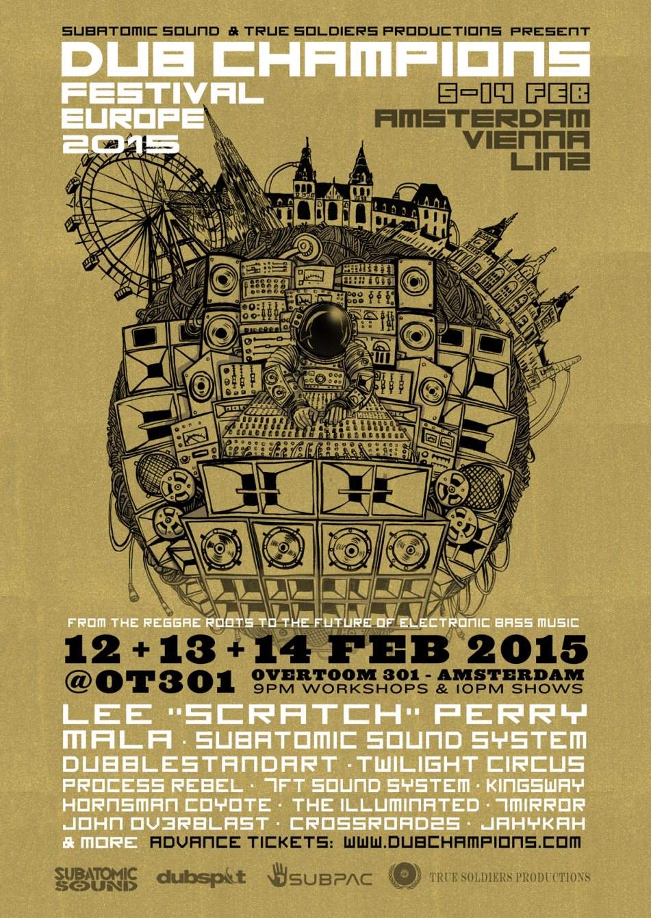 DUB Champions Festival presented by Subatomic Sound and True Soldiers Productions - Página frontal