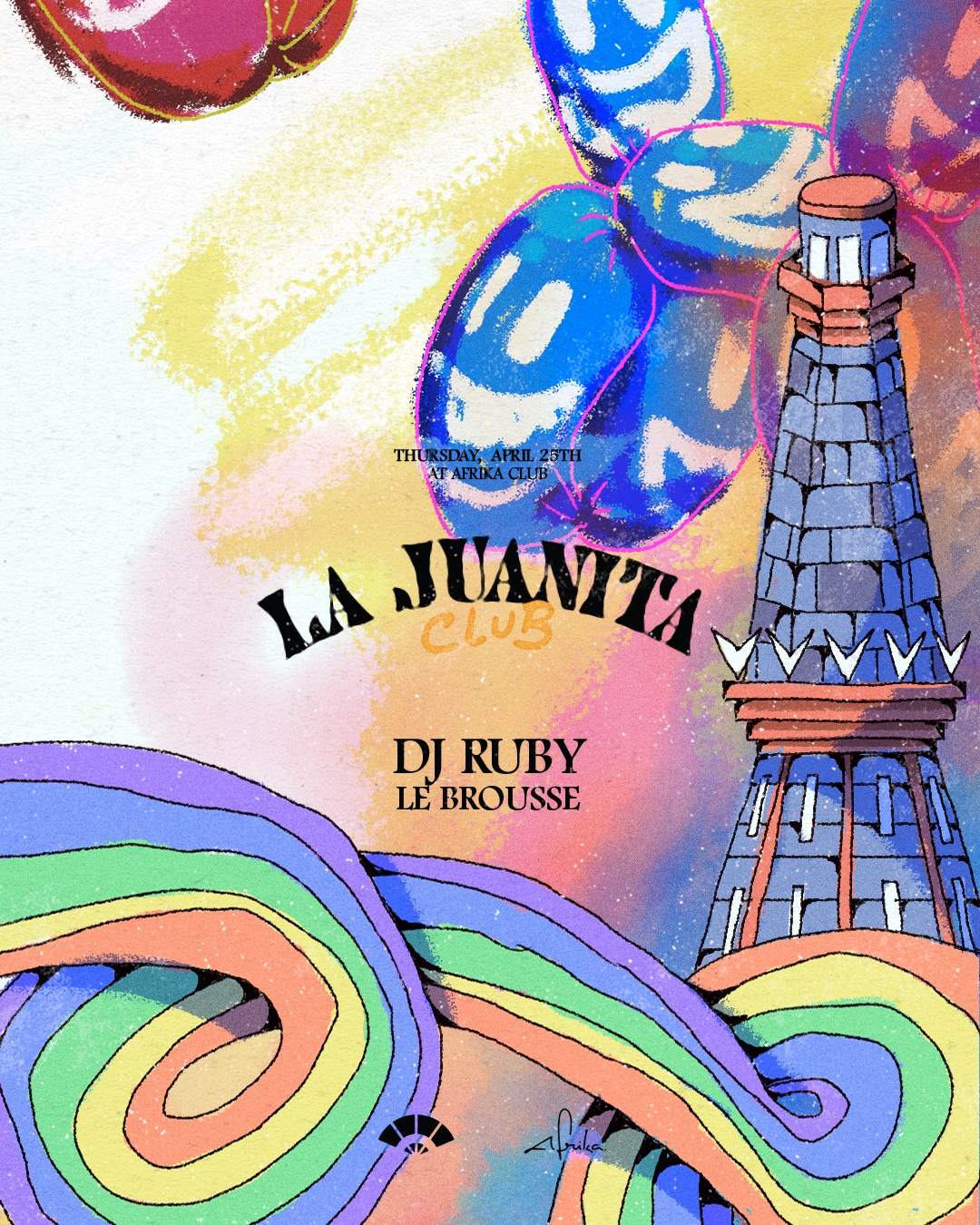 La Juanita Club @ Afrika feat. DJ Ruby - Página frontal