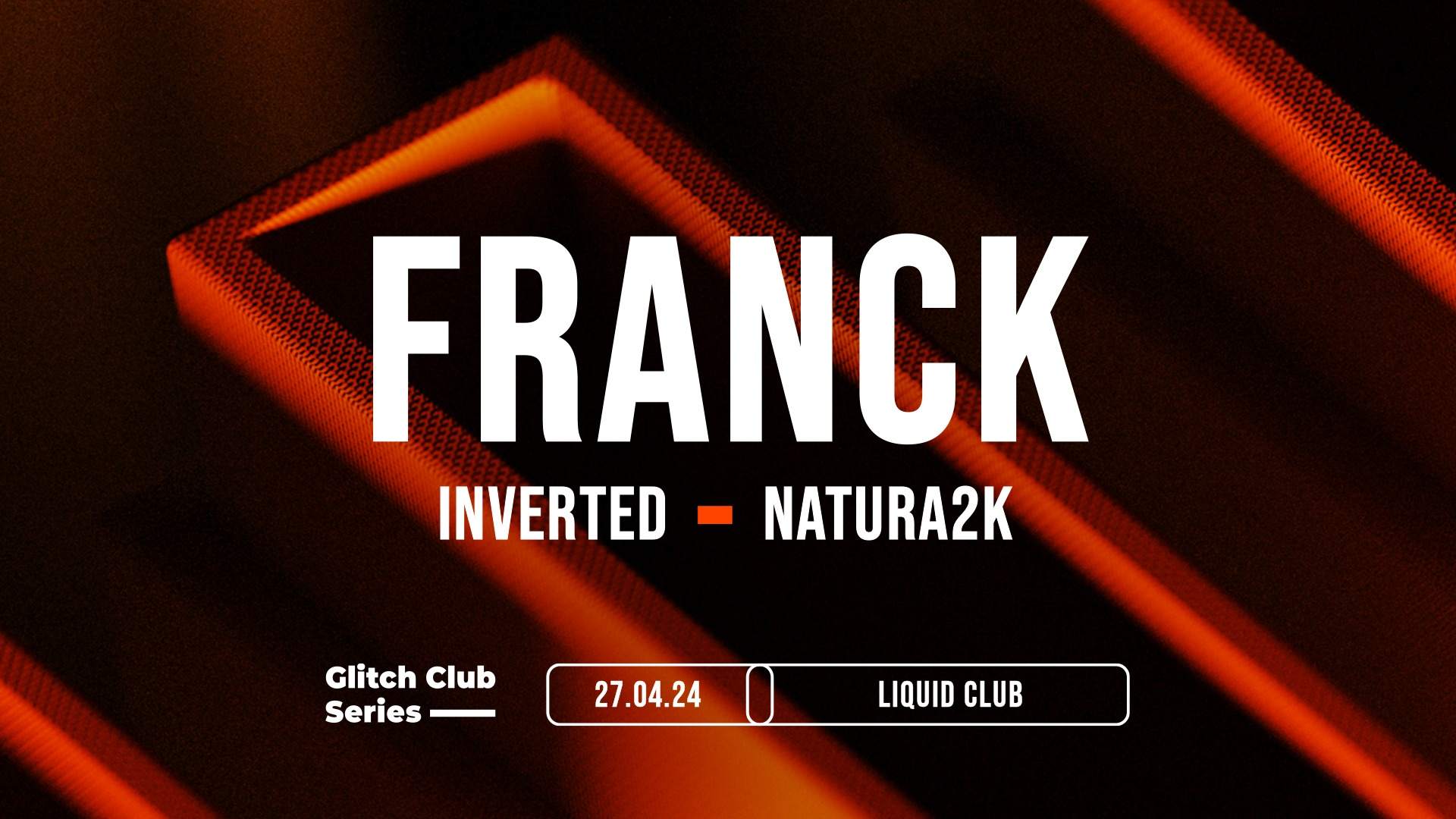 Glitch Club Series: Franck - Página frontal
