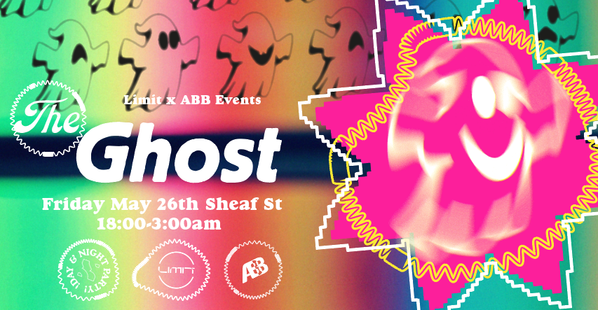 Limit X ABB: Bank Holiday Day & Night Yarden Party with The Ghost (3HR Set) - フライヤー表