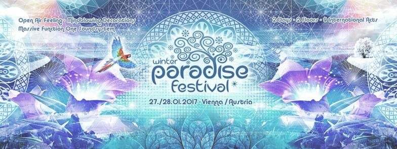 Paradise Winter Festival 2017 - Página frontal