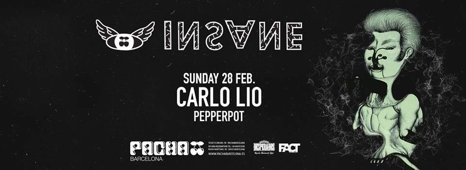 Insane presents Carlo Lio & Pepperpot - Página frontal