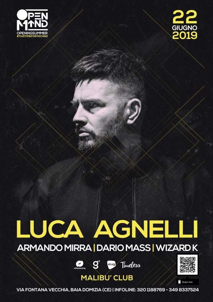 Openmind Pres. Luca Agnelli - フライヤー表