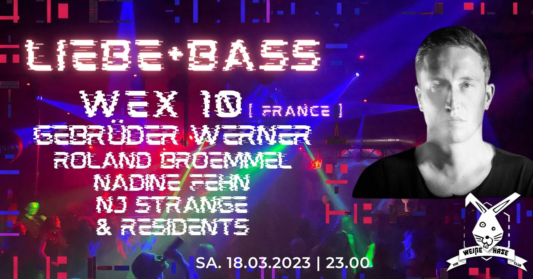 Liebe & Bass / Wex10 - Página frontal
