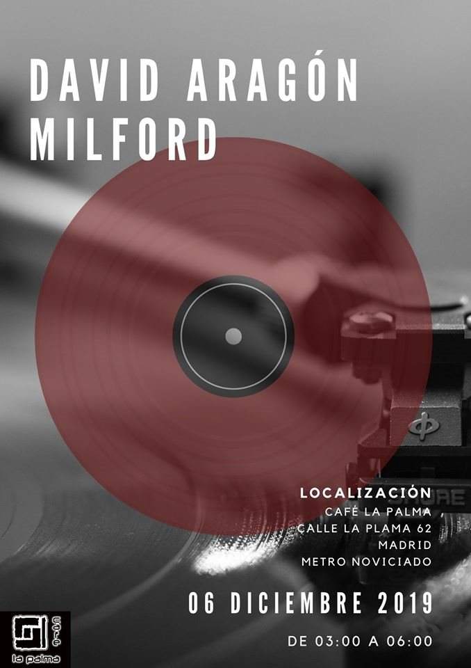 David Aragón & Milford - Página frontal