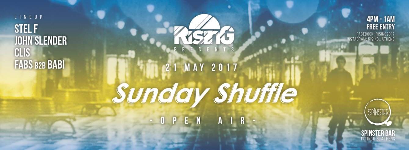 Rising presents: Sunday Shuffle #8 - Open Air Edition - Página frontal